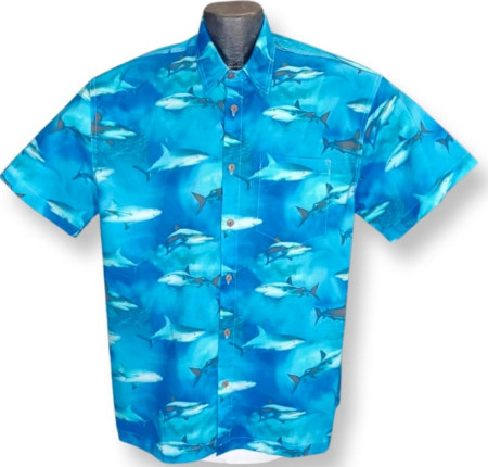 Shark Hawaiian shirt